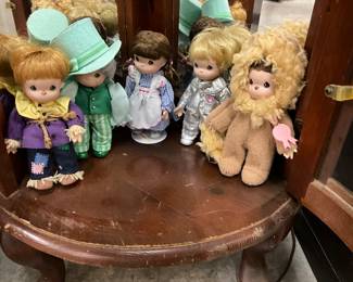 Ashton Drake Precious Moments  Wizard of Oz Dolls - Scarecrow-Wizard-Dorothy-Tin Man - Lion