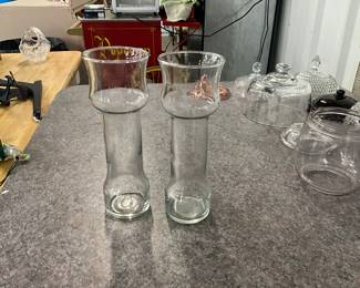 Libby Uncandle Crystal Clear Glass Holder