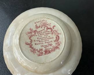 Royal Staffrdshire "Charlotte Pink Soup Bowl