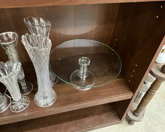 Clear Cake Platter