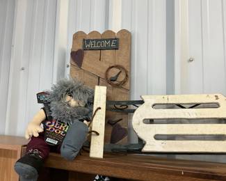 1998 Jerry Garcia Grateful Dead Doll - Sign - Sled