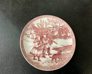 Spode Blue Room Collection Christmas Plate #1