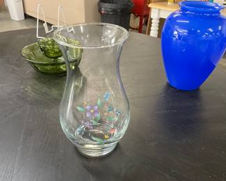 Glass Floral Vase