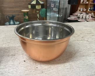 Stainless Steel Copper Mixing Bowl