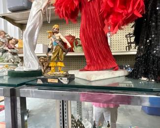Norleans Resin Pirate & Monkey Figurine