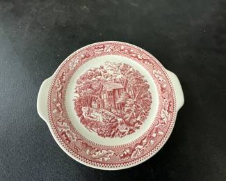 Royal China Memory Lane Ironstone Tabbed Serving Platter