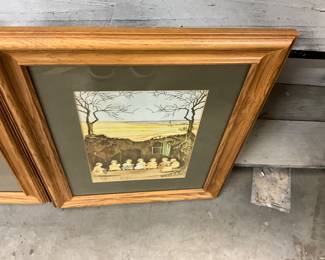 Framed 1941 "When the Root Children Wake Up"