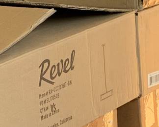 3 Revel suspended cylinder/barrel pendant lamps