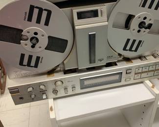 Vintage Akai reel to reel tape 