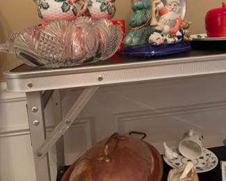 Crystal and Fitz and Floyd items