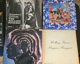 Rolling stones vinyl record albums