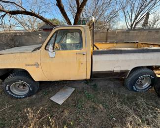 1985 Chevrolet. Title in hand