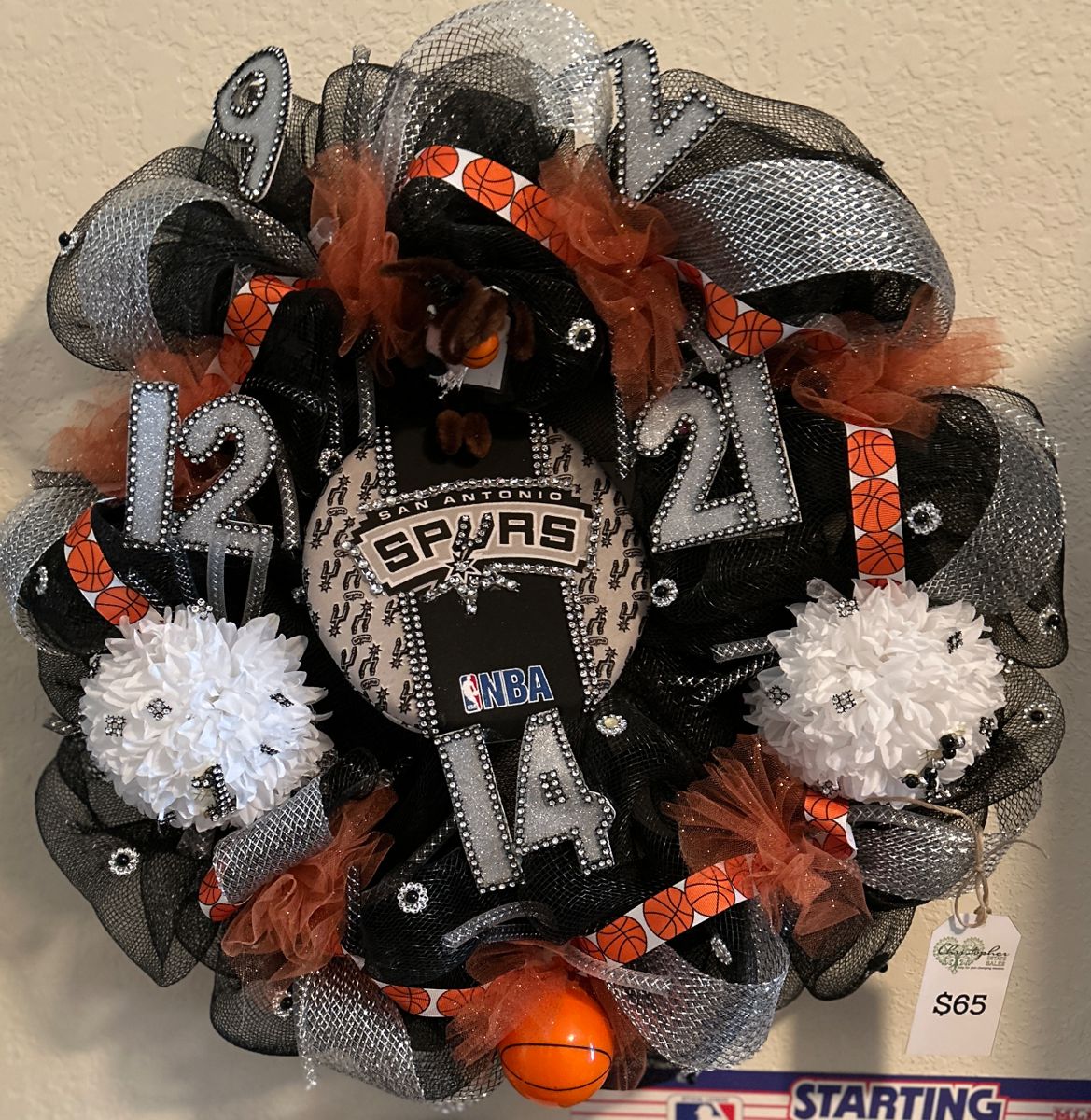 Spurs Wreath