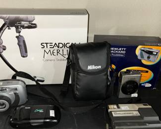 Vintage Cameras and Photographic Equipment