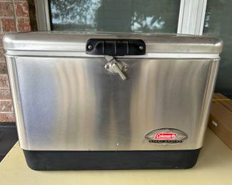 Stainless Steel Coleman Cooler