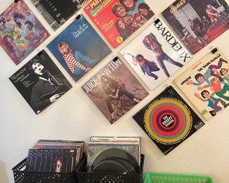 LPs, CDs, DVDs and Cassette Media