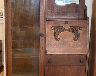 Antique Secretary Curio