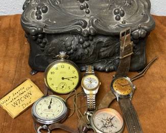 Vintage Wylers Watch Other Items For Restoration