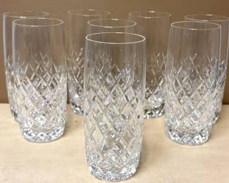 Crystal High Ball Glasses