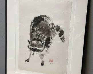 Genevieve Ashford SumiE Racoon