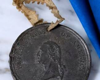 CHICAGO ILLINOIS CENTENNIAL BIRTH OUR NATION 1789 1889 CHILDS MEDAL