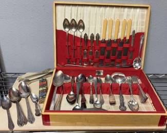 This Is A Mixed Lot of Flatware