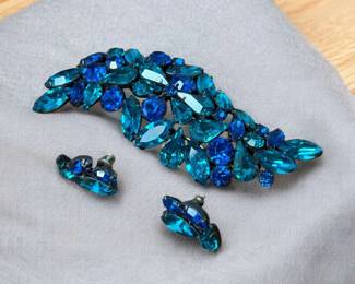 Regency Brooch Earrings