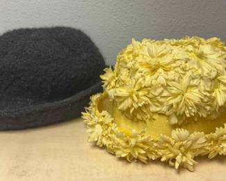 Vintage Clover Lane Flower Hat