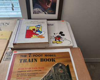 2 signed Disney books