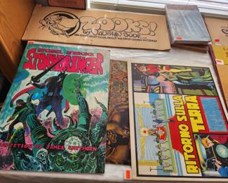 Large comics,