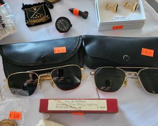 Glasses, cufflinks.....
