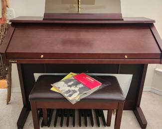 Organ and bench