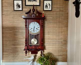 Blenko, statuary, CLOCKS, tables and more...