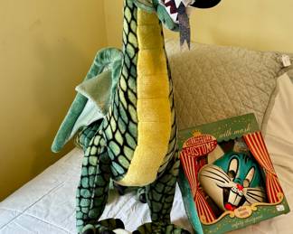 TOYS and old Vintage Costumes/Skates/Baseball gloves/Games….