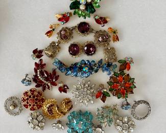Costume jewelry!!! And...PENS - lots of good ones and we even have a Mont Blanc!