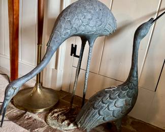 Metal cranes!