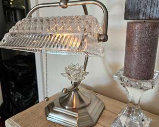 Dale Tiffany Desk Lamps (2)
