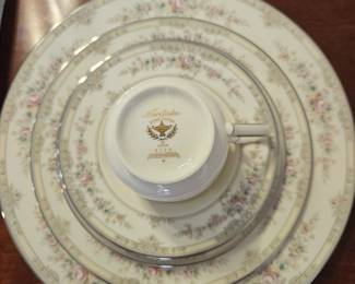 Noritake Bone China "Shenandoah" - 5 pc place setting x 6