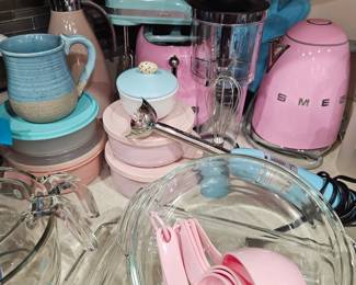 KitchenAid and Smeg small appliances