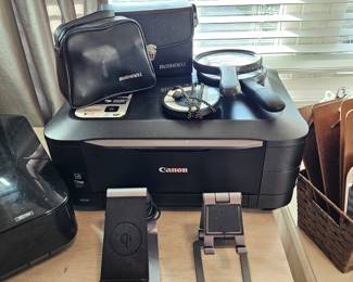 Bushnell binolculars, Cannon printer