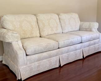 Clayton Marcus Sofa 7 ft wide x 34 tall back cushion x 18 high seat