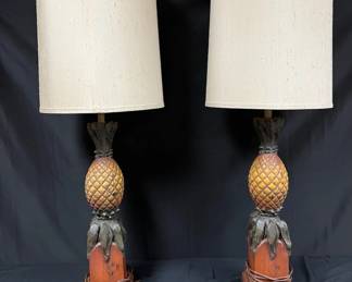Frederick Cooper Pineapple Lamps