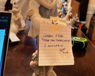  			
#66	Lladro 5282 "over the threshold 10 inch tall	 $40.00 			
