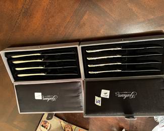 #109	Gorham 1831 Set of 8 Steak Knives	 $40.00 			
