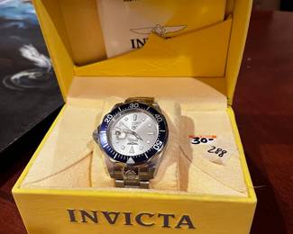 #288	Invicta aeronautic watch	 $30.00 			
