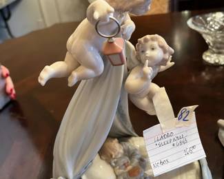 #82	Lladro "Sleep well #6483 - No Box   265	 $265.00 			
