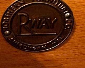 #43	Rway furniture desk with 3 drawers and protective glass /chair Asis chip 48x18x30	 $75.00 			
