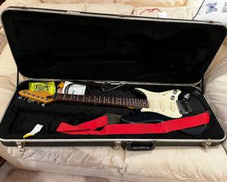 #42	Purvey powered electric guitar Falcon	 $200.00 			
