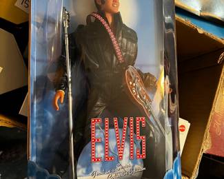 #205	Elvis action figure of 30th anniversary of his 1st tv special Mattel	 $20.00 			
