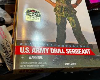 #226	GiJoe classic collection US Army Drill Sergent 	 $20.00 			
